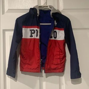 Size 6 Boys Polo Light Jacket